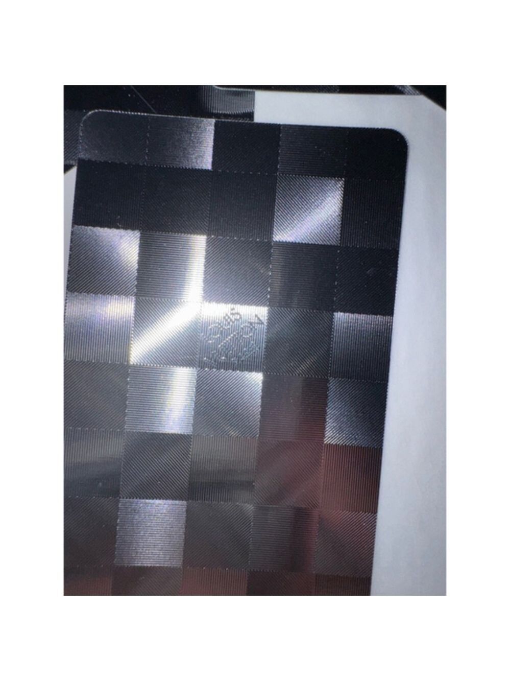 Louis Vuitton Playing Cards Silver Damier the full set of 5’s